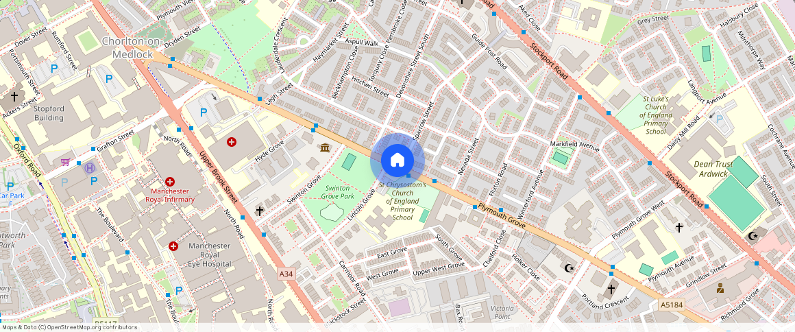 Manchester, M13, Plymouth Grove