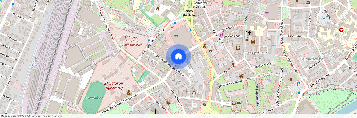 ul. Jagiellońska, Pułaskiego, Rzeszów, podkarpackie