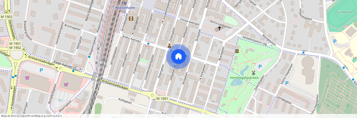 Hässleholm, Skåne, Vallgatan 19