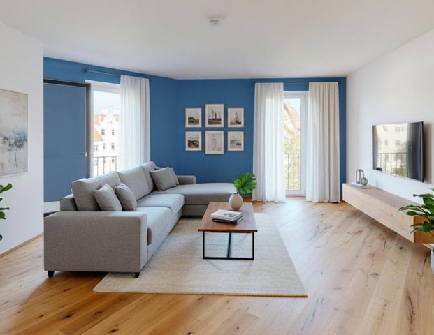 Erstbezug - barriererfreier Neubau - Balkon & hochwertige Einbauküche - Foto 1