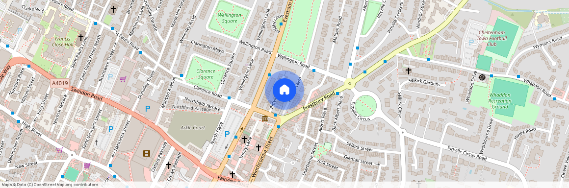 Pittville Lawn, GL52