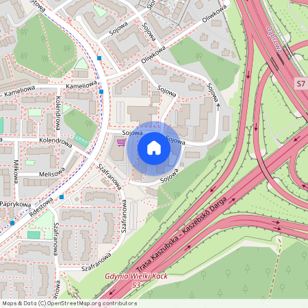 ul. Sojowa, Dąbrowa, Gdynia, pomorskie