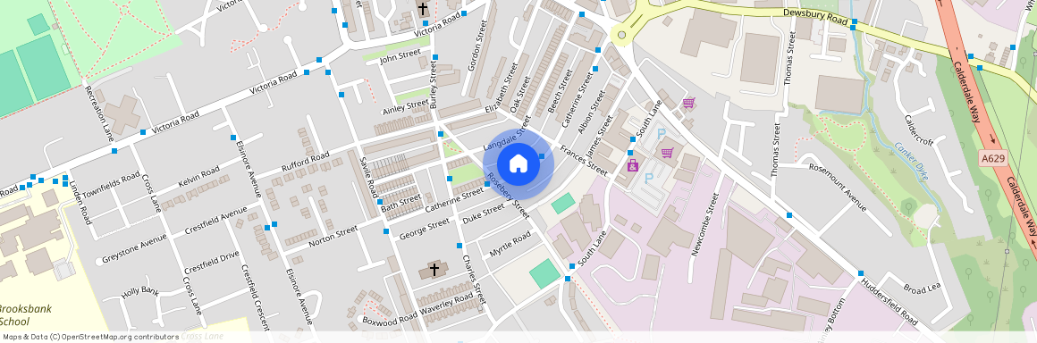 Catherine Street, Elland, West Yorkshire, HX5