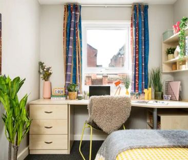 Large Standard Double Ensuite: Three Bed Flat - Photo 6