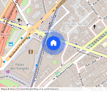 1 chambre, Porte Maillot Paris 17e - Photo 1