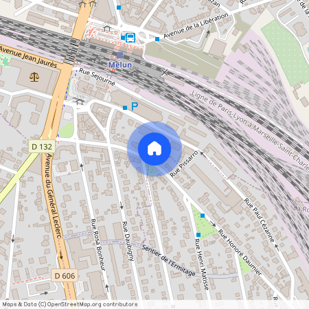 1 Rue Honoré Daumier, 77000 Melun