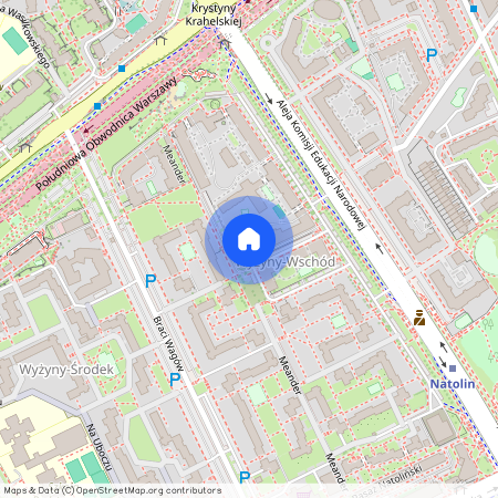 Warszawa, Ursynów, Warszawa, Ursynów, Aleja, Komisji, Edukacji, Narodowej
