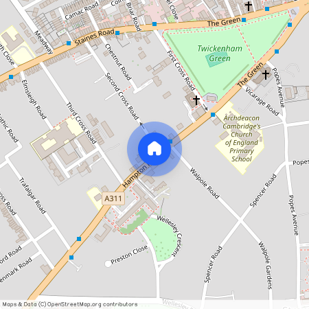 Hampton Road, Twickenham, TW2