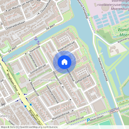 Jeruzalem Zuid, 5018 BG, Twentestraat, Tilburg