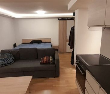 Appartement moderne de 1,5 pièce, meublé sur demande, avec sièges e... - Photo 5