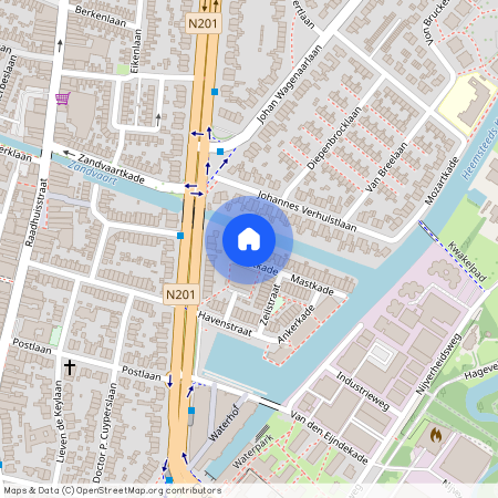 Mastkade 41, Heemsteedse Dreef, Schildersbuurt en omgeving, 2102LR, Heemstede