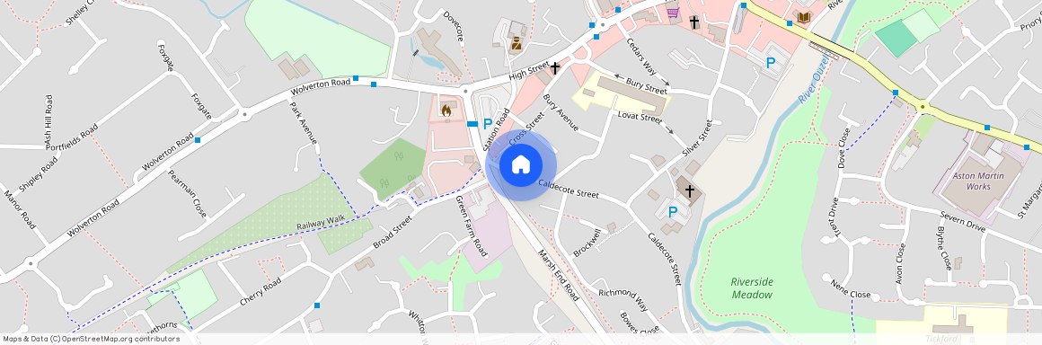 Caldecote Street, Newport Pagnell, Buckinghamshire, MK16