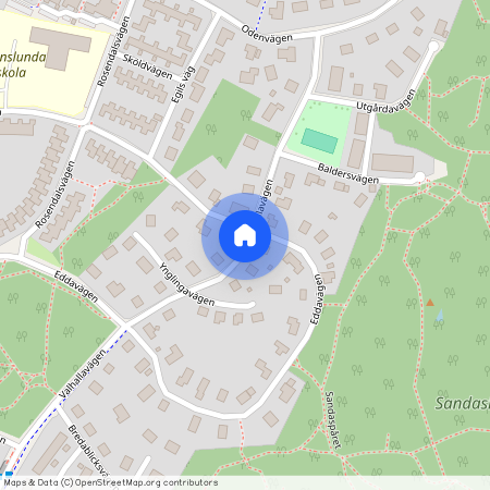 Valhallavägen, Upplands Väsby