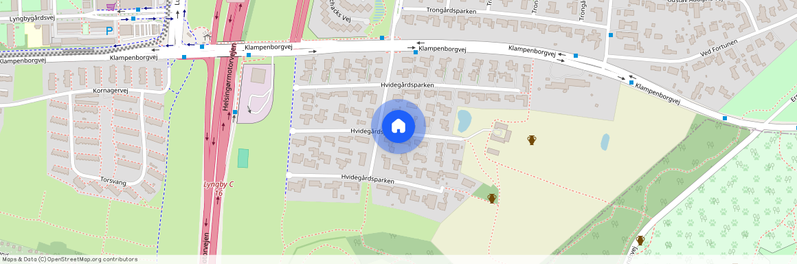 Hvidegårdsparken, 2800 Lyngby, Denmark