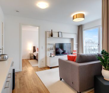 Fully furnished 2-room apartment for rent near subway - Photo 1