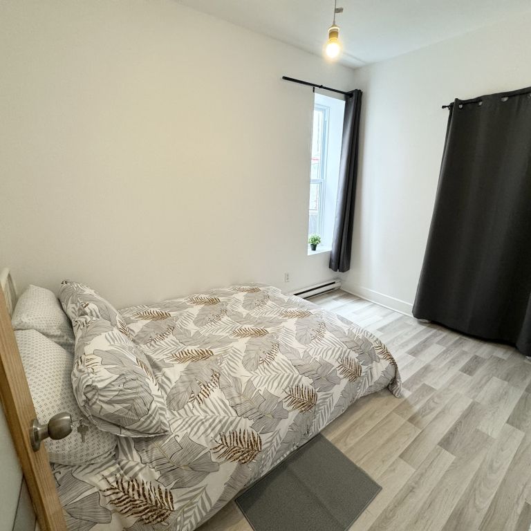 Superbe 4 1/2 Meublé Avec Jardins Privé! - Photo 1