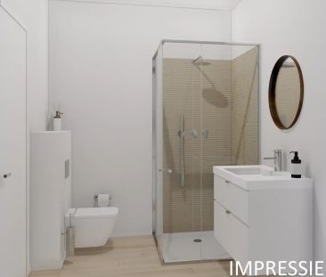 Gerenoveerde studio met aparte slaaphoek, terras en parking - Foto 4