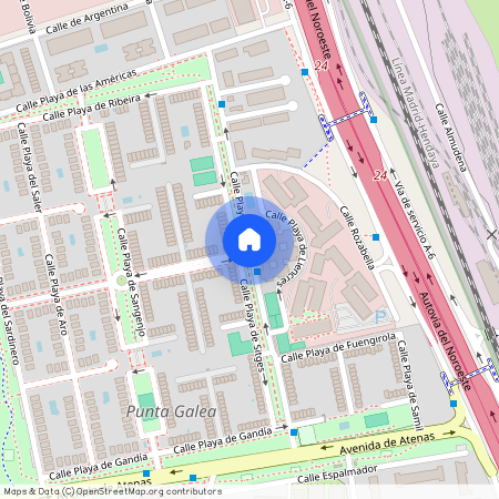 Calle Playa de Sitges