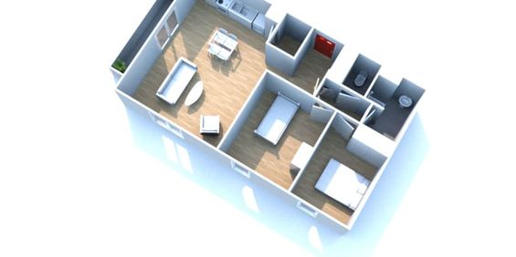 Location appartement T3 à Elbeuf - Photo 3