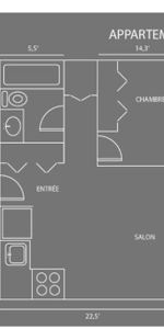 Appartement à louer - Photo 4