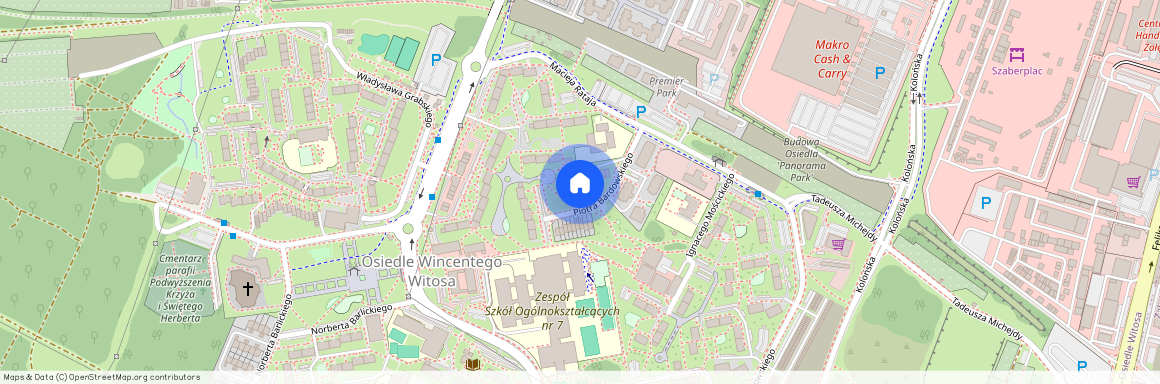 ul. Piotra Bardowskiego, Osiedle Witosa, Katowice, śląskie