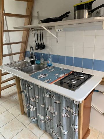 joli studio duplex meublé, terrasse privée calme - Photo 5