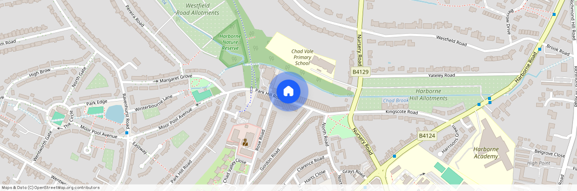 Park Hill Road, Harborne B17