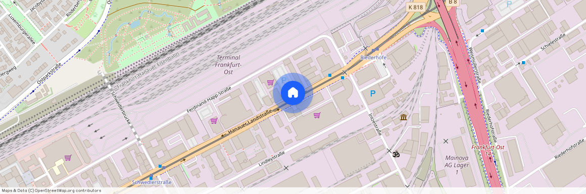 Hanauer Landstraße., 60314 Frankfurt am Main - Ostend