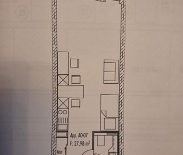 1 Zi. vollmöbiliert nähe Uniklinik Augsburg inkl TG-Stellplatz - Photo 1
