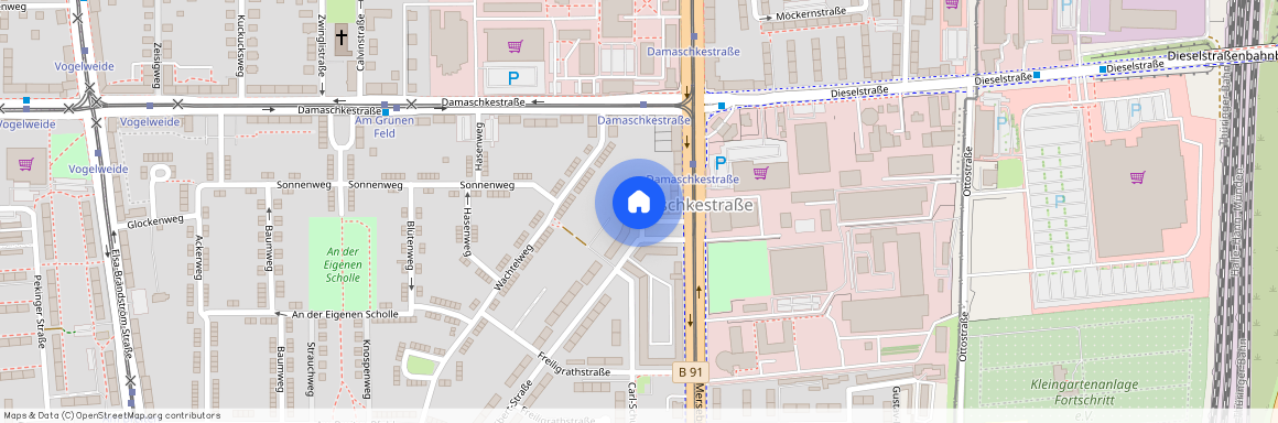 Albert-Ebert-Straße 66 (Damaschkestraße), 06130 Halle