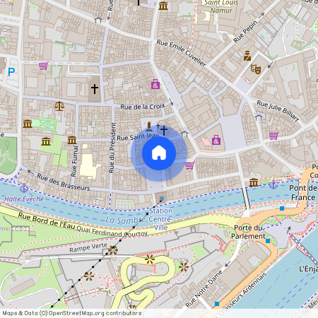 Rue Des Fossés Fleuris, 12-14, 15, 5000, Namur