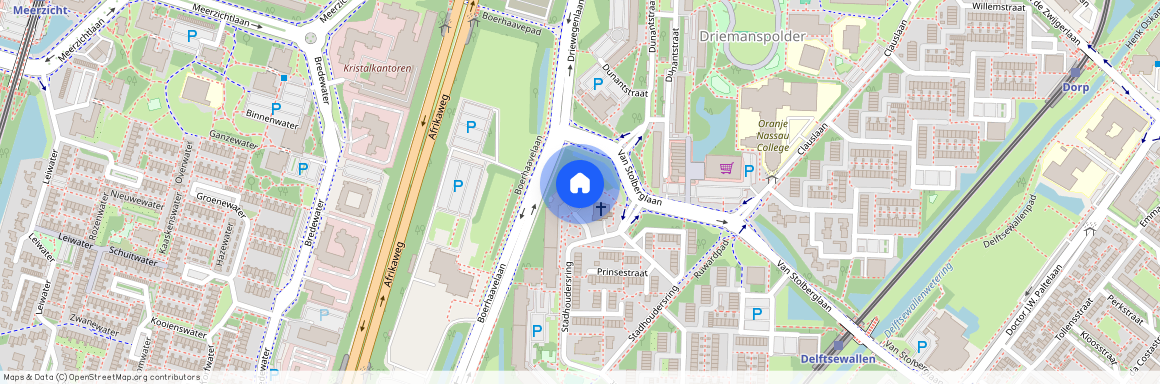 Driemanspolder-Zuid, 2713 GT, Stadhoudersring, Zoetermeer