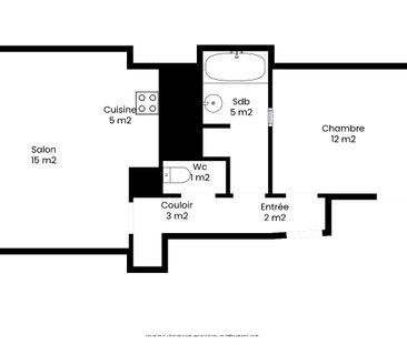 1 slaapkamer appartement vlakbij het centrum van Huy - Foto 6