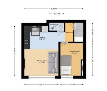 Appartement te huur: Spiegelstraat 12 1405 HW Bussum - Photo 6