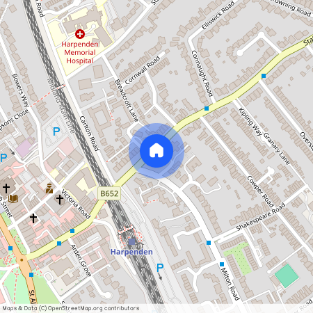 Milton Road, Harpenden, Hertfordshire, AL5