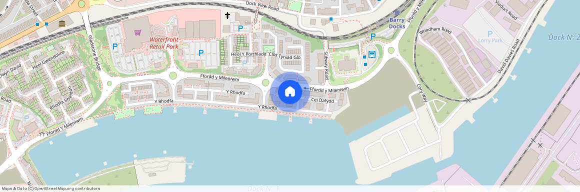 Glanfa Dafydd, BARRY