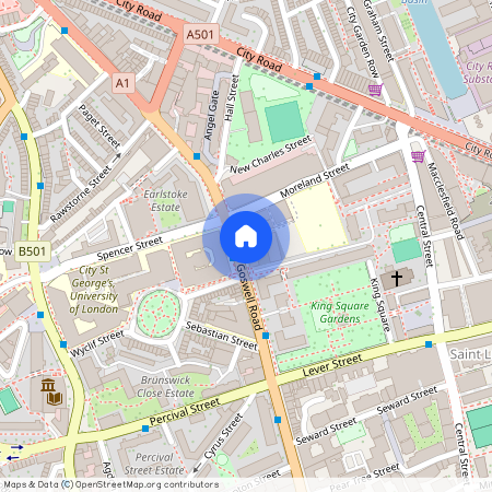 Kings Grove, London, EC1V