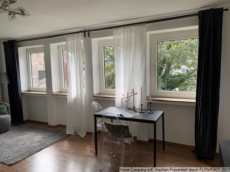 Aachen-zentrale, ruhige Lage: Modern möbl., komfortable 1 Zi-Whng., all incl. - Photo 3