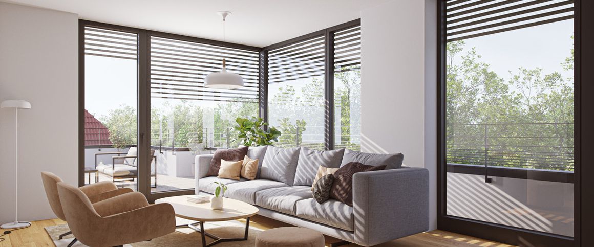 Wunderschöne 3-Zimmer Penthouse-Wohnung mit Dachterrasse und Weitblick auf den Wartberg sucht Sie! - Photo 1