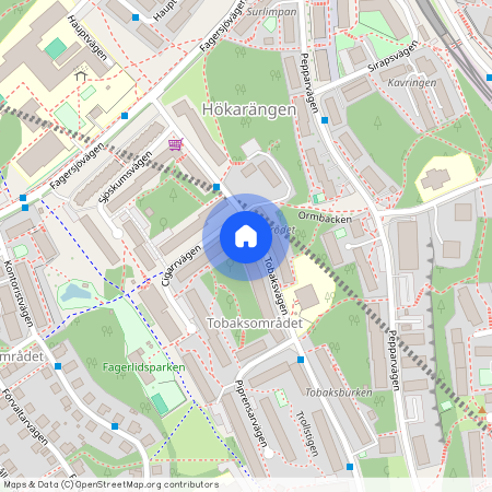 Hökarängen, Stockholm, Tobaksvägen 14