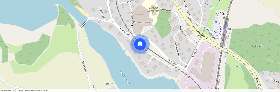 Kvarnlyckevägen, Kimstad