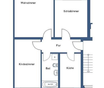 Gepflegte Wohnung mit Loggia und angenehmer Wohnatmosphäre - Foto 1