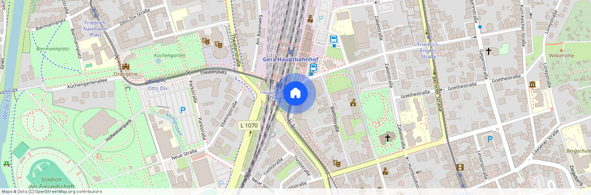 Bahnhofstr., 07545, Bahnhofstr.    Gera