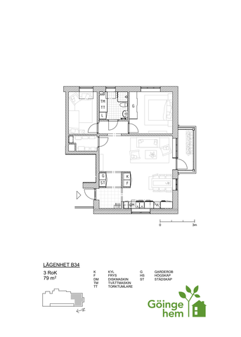 Östra Järnvägsgatan 13 C, Broby - Foto 2