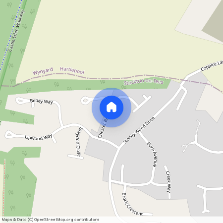 Chester Burn Road, Wynyard Woods, Billingham