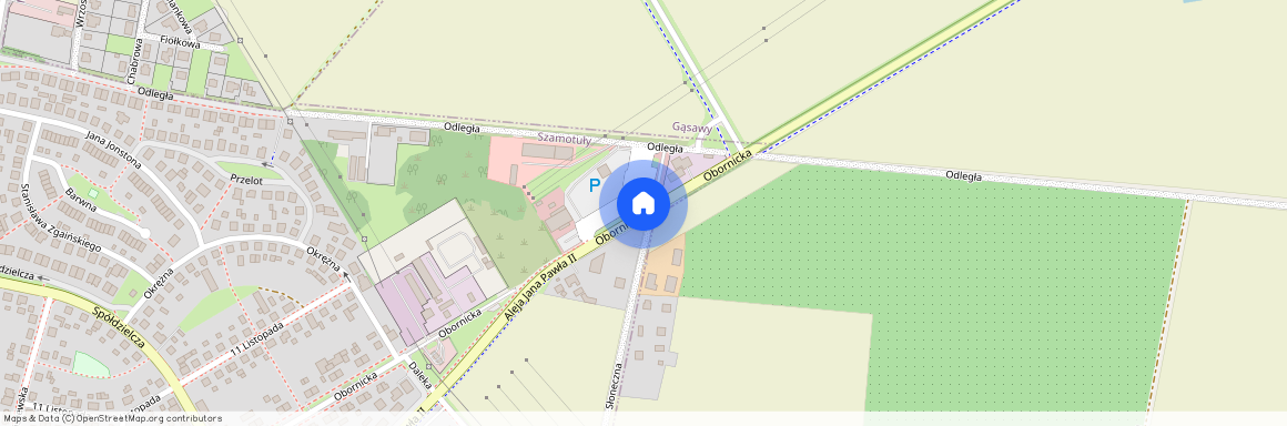 ul. Obornicka, Szamotuły, Szamotuły, szamotulski, wielkopolskie