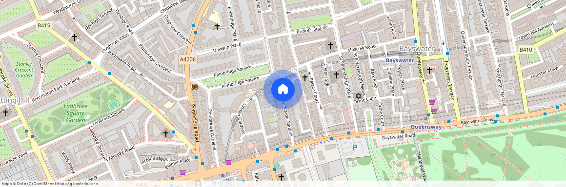 Clanricarde Gardens, Notting Hill Gate, London, W2