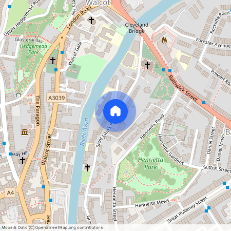 St. Johns Road, Bathwick, Bath, BA2