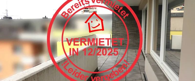 Großer Balkon mit bezugsfreier 3-Zimmerwohnung in Leverkusen-Opladen! - Foto 1