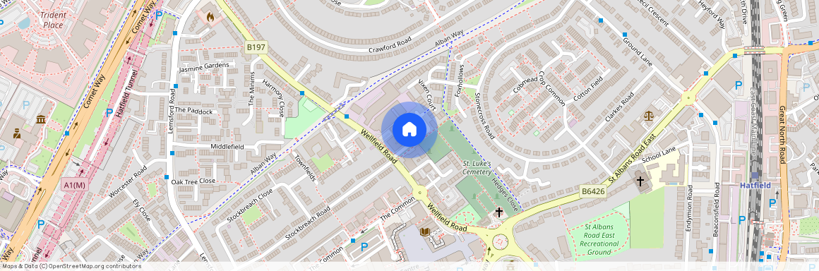 Wenham Place, Hatfield, AL10